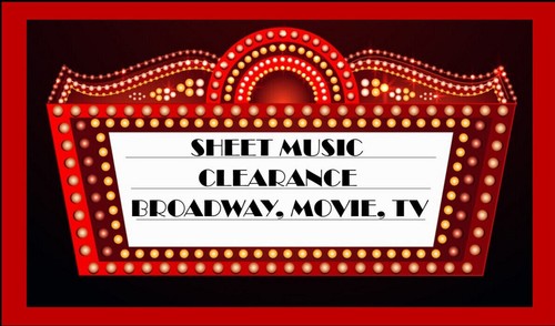 Sheet music clearance - sheet, create
