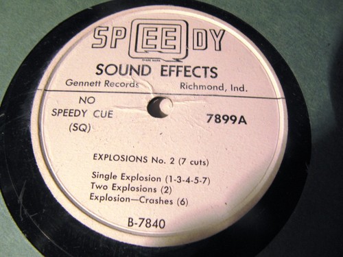 Speedy sound effects - sound,
